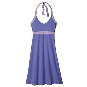 Patagonia dress purple summer Iliana halter